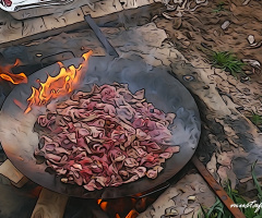 Belki biyerlerde birileri yemek yapıyordur