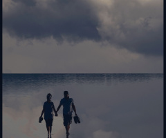 Walk on the lake