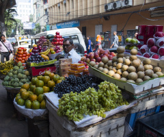 Streets of Kolkata (Fruit Vendor)