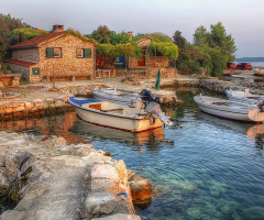 in port