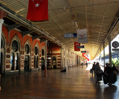 Sirkeci Tren Gar Peronu...