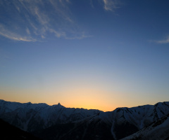 After sunset