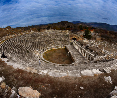 Afrodisias Antik  Tiyatro