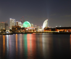 Lights on the sea