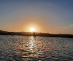 Egypt  - Aswan  - Nile River 