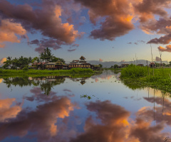 İnle Lake Myanmar