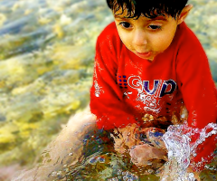 Enjoying Bolan River 