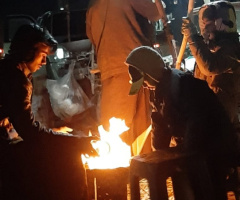 Hawkers in Quetta winter nights