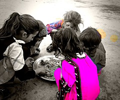 Village kid's lunch