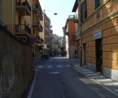 In the alleys of Finale Ligure / Italy