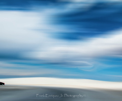 White Sands New Mexico (Path Blur)