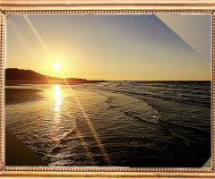 Sunset at Gadani beach 