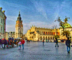 MAIN SQUARE IN KRAKOW