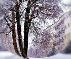 IN A CIRCLE