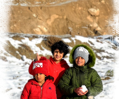 In the Snow, Chiltan Valley Quetta ❤️⚜❤️
