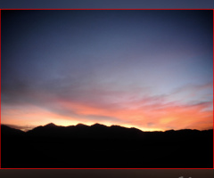 Colourful Dusk at Bolan Pass, Balochistan ⚜⚜⚜