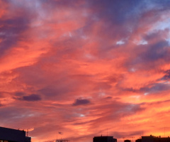 Sunset sky