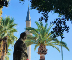 THE MONUMENT OF TURKISH PRESIDENT 