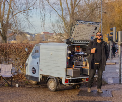 A nice cup of Coffee at the Lake.. Copenhagen..