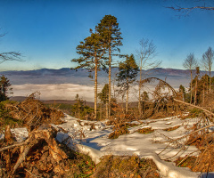 Bolu Gölcük - Kar ve sis altında - 2015