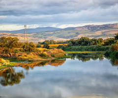 Uluabat Köprüden Kuzeybatıya Bakış