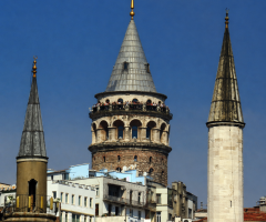 galata minareler arası da