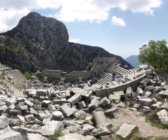 Termessos Antik Kenti Tiyatro