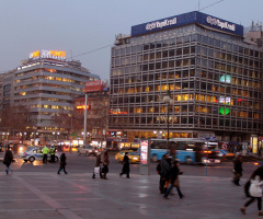 Ankara Kızılayda bir akşam vakti.