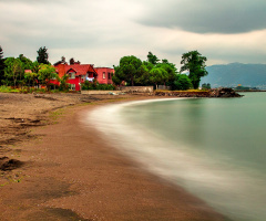 Ordu sahilde 