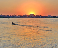 Sunset Nile