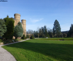 Kleiner Teil des botanischen Gartens in Karlsruhe