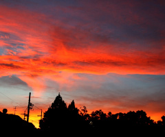 Sunset clouds