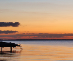 By the sea...
