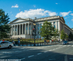 Treasury Department In Washington D.C.  10/15