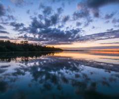 Sunset Steinhuder Meer