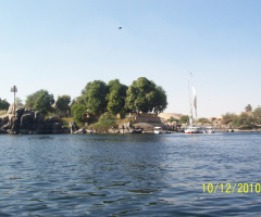 Egypt - Aswan - sail boats