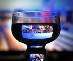 City Hanging Upside Down 