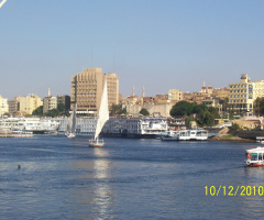 Egypt - Aswan - sail boats