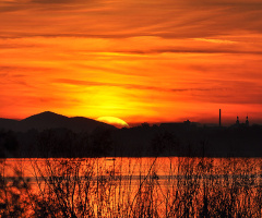 Sunset, Lake Nysa