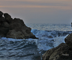 rocks & waves
