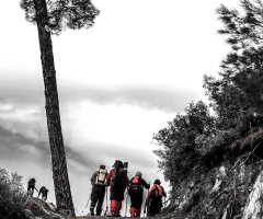 Trekking..