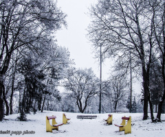  cold benches.