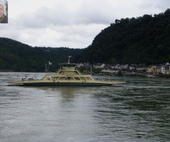 Fähre Loreley, Rhein/Germany