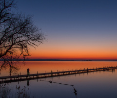 Sunset Steinhuder Meer