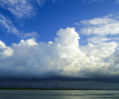 Mountains of cloud