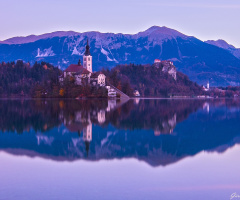 bled lake slovenia
