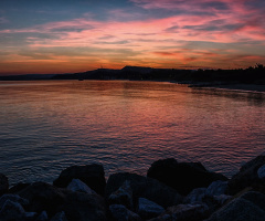 Sunset time in Tripiti