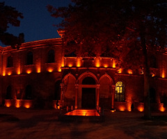 Kayseri Lisesi Gece Panoraması 