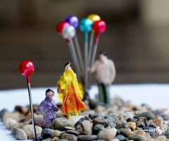 Minimal Hayatlar Baloncu/ Miniature Life Baloon Se