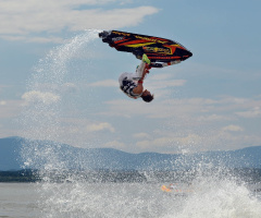 ...swimming and flying